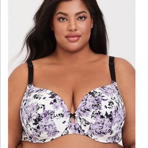 Torrid 360° Back Smoothing Lightly Lined Bra 44DD